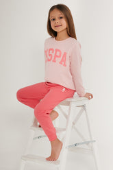 U.S. Polo Kids Girls Pajamas Set Supreme